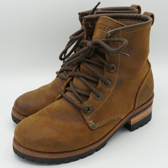Skechers Laramie 2 Engineer Boot Women's Size 7 - Picture 1 of 10